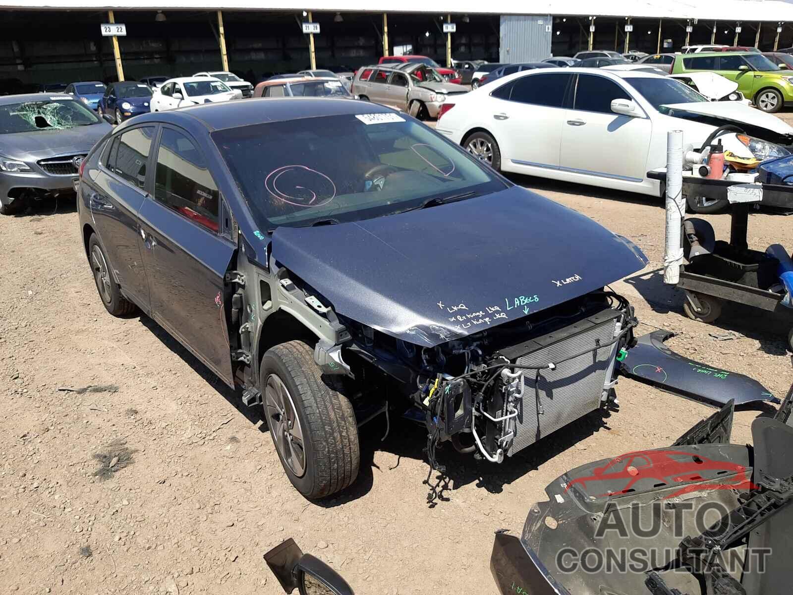 HYUNDAI IONIQ 2018 - KMHC75LC2JU062162