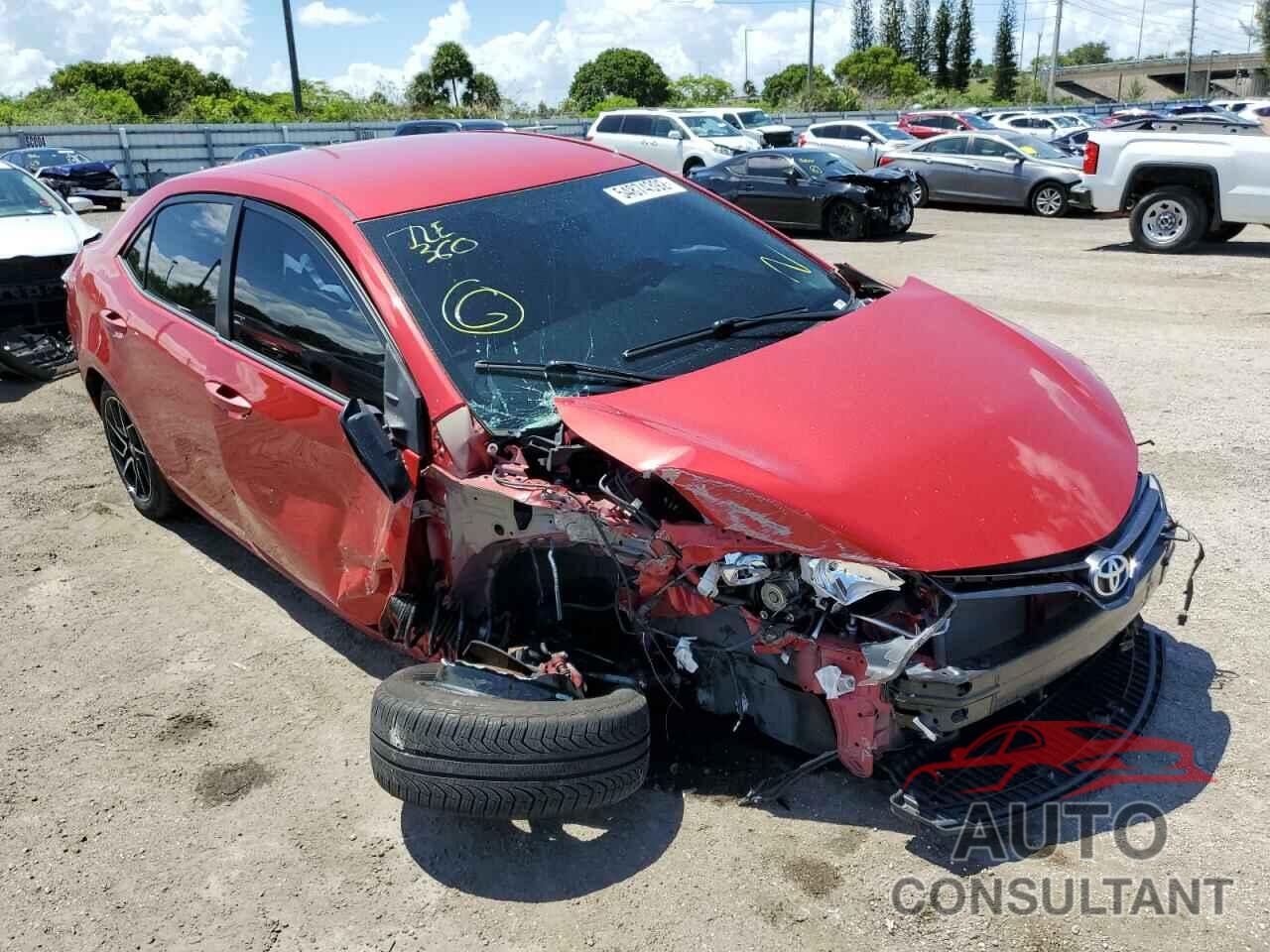 TOYOTA COROLLA 2016 - 2T1BURHE8GC598369