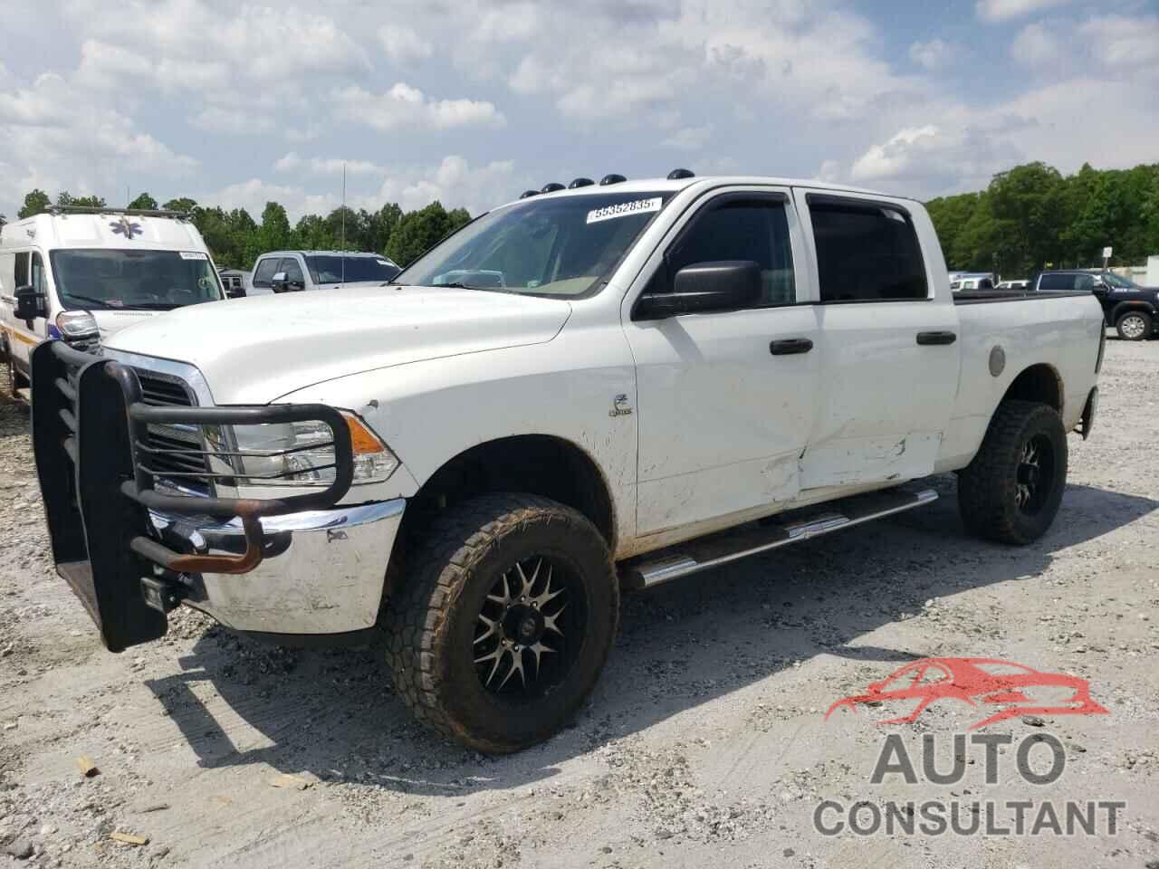 DODGE RAM 2500 2012 - 3C6UD5CL7CG162420