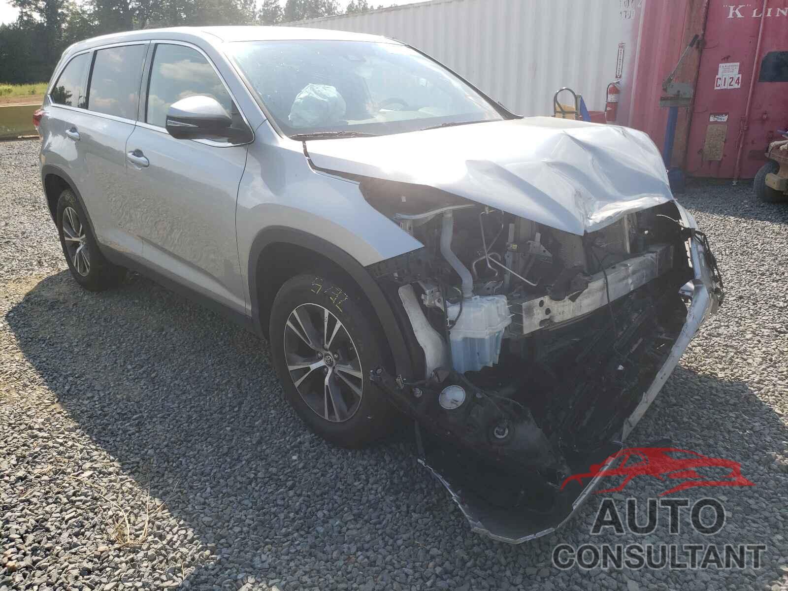 TOYOTA HIGHLANDER 2019 - 5TDZZRFH4KS331274
