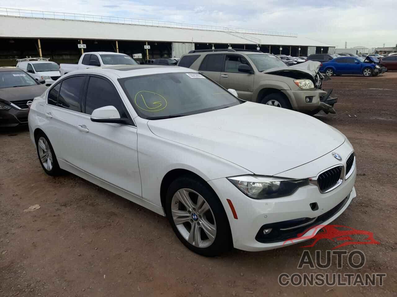 BMW 3 SERIES 2017 - WBA8B9G30HNU52172