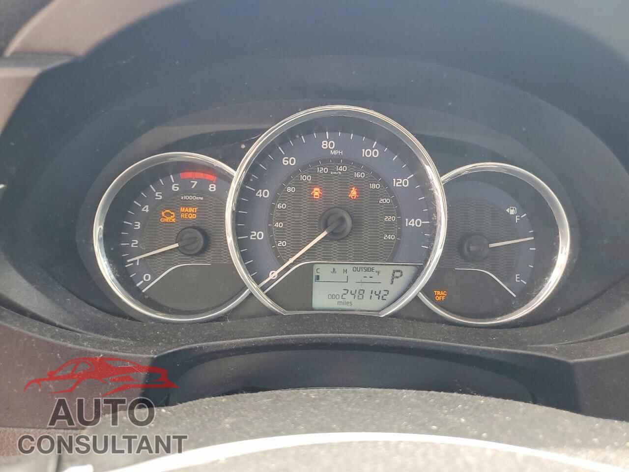 TOYOTA COROLLA 2014 - 2T1BURHEXEC026510