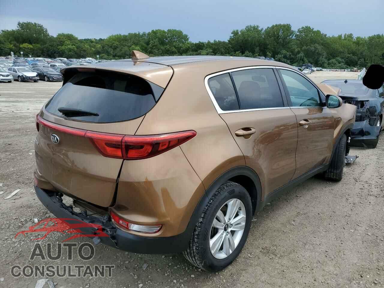 KIA SPORTAGE 2017 - KNDPMCAC2H7181375