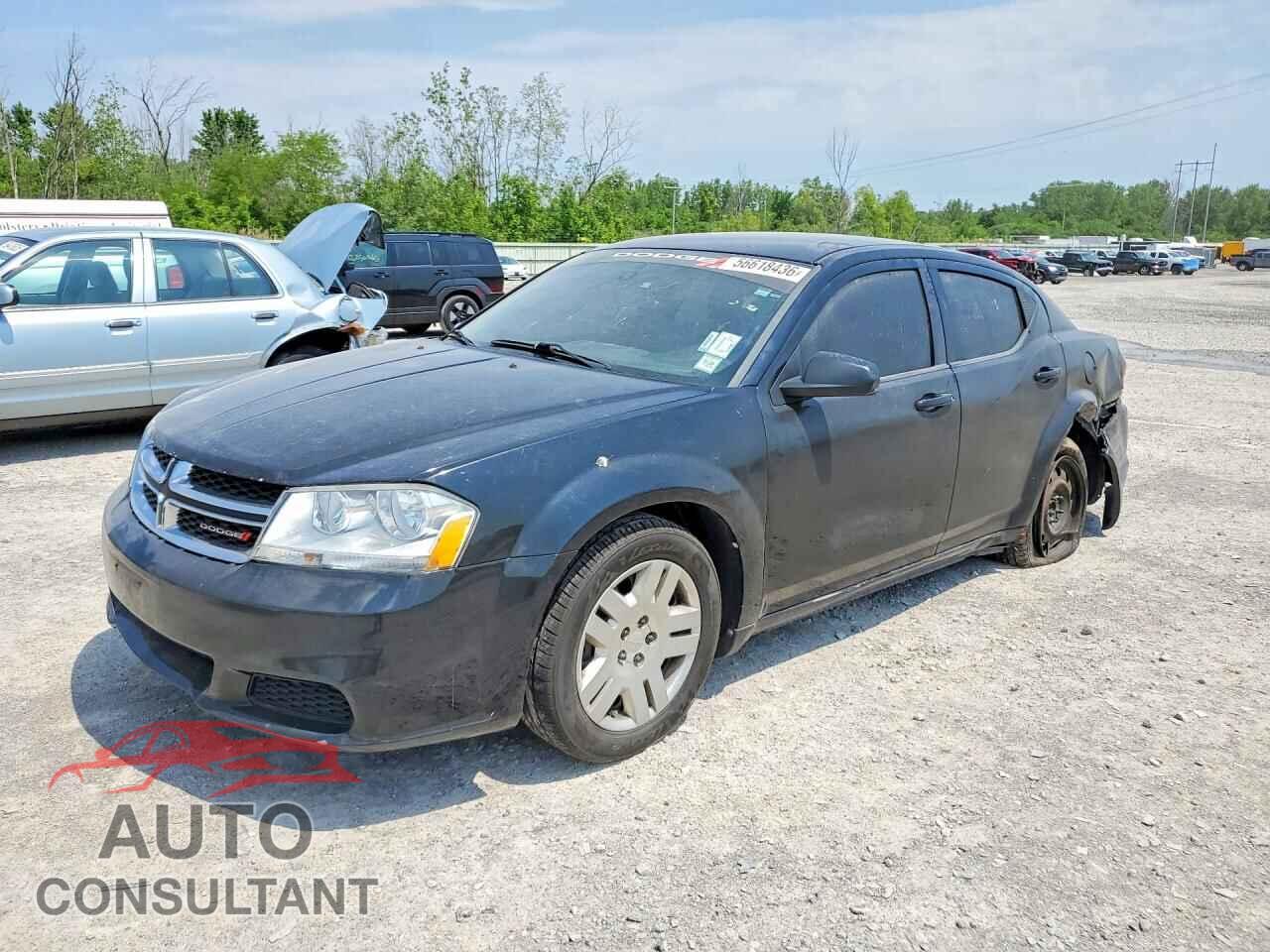 DODGE AVENGER 2013 - 1C3CDZAB2DN653917