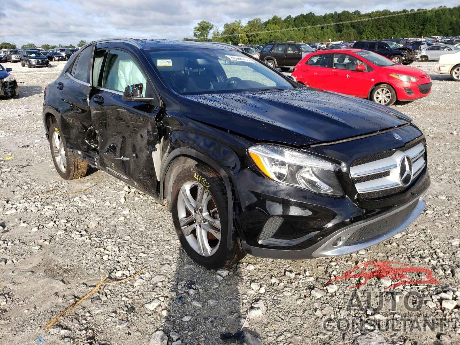 MERCEDES-BENZ GLA-CLASS 2017 - WDCTG4GB2HJ284223