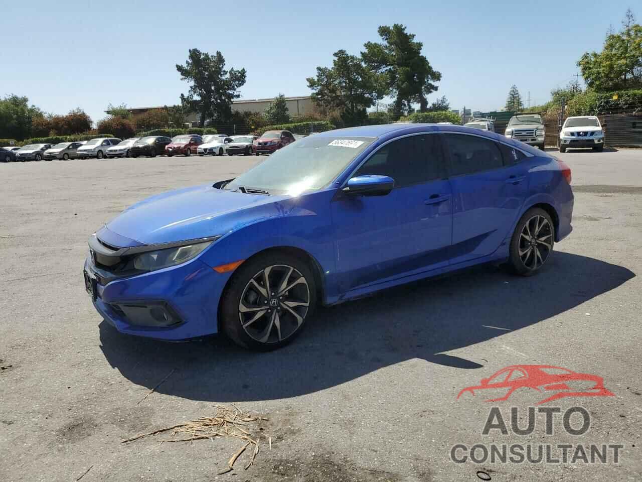 HONDA CIVIC 2019 - 2HGFC2F84KH527209