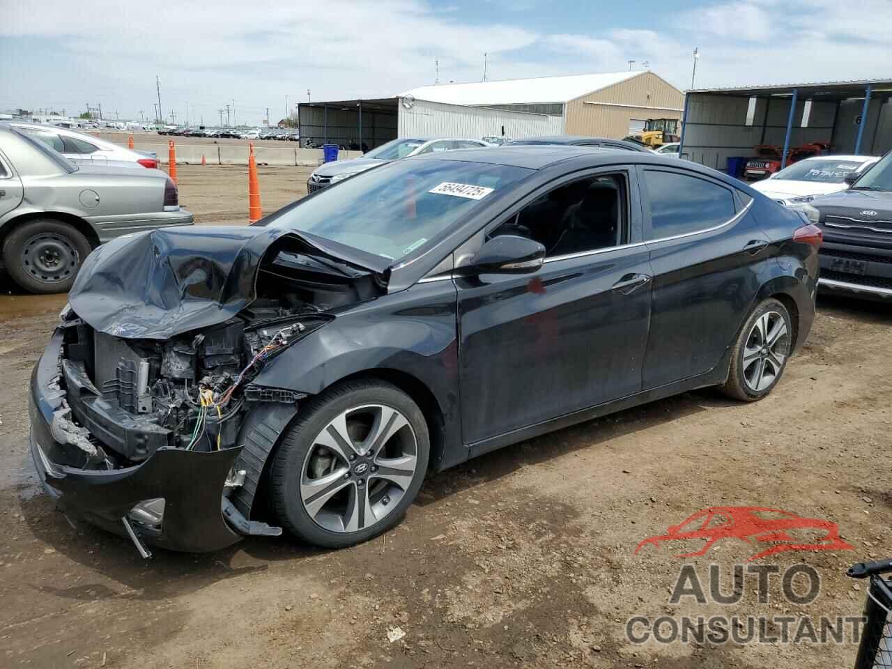 HYUNDAI ELANTRA 2015 - KMHDH4AH9FU282562