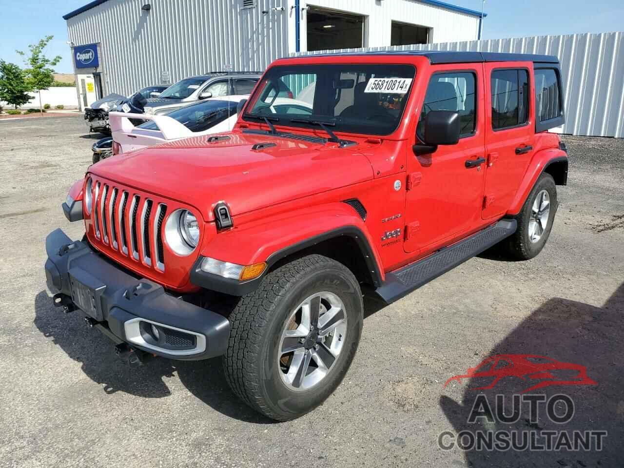 JEEP WRANGLER 2021 - 1C4HJXEN8MW758331