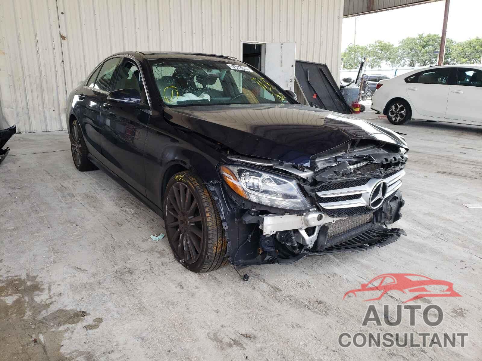MERCEDES-BENZ C-CLASS 2017 - 55SWF4JB1HU231601