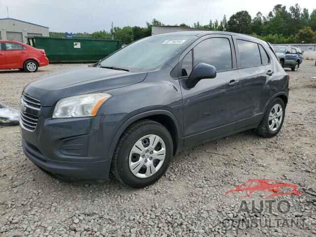 CHEVROLET TRAX 2016 - 3GNCJKSBXGL245557