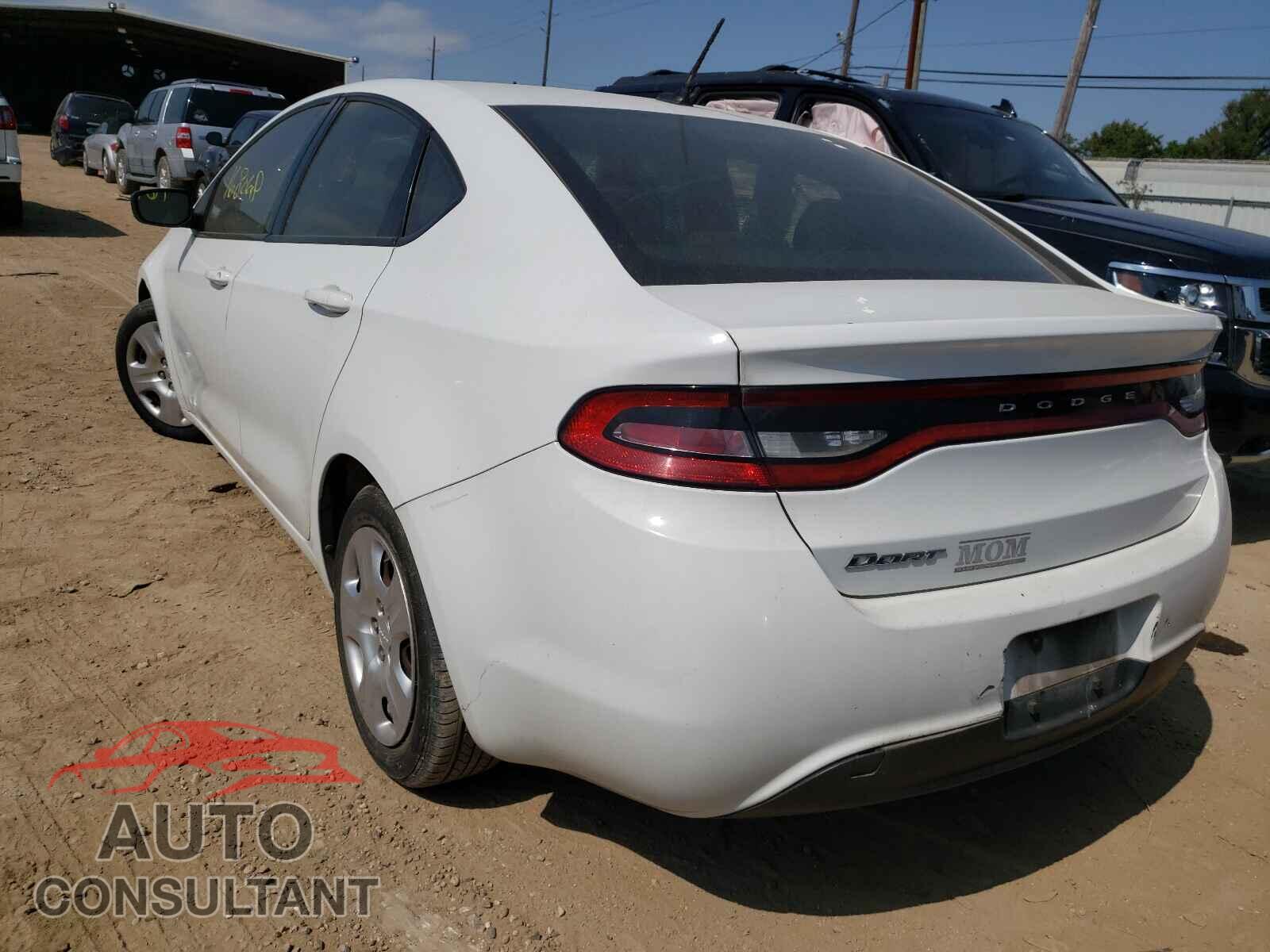 DODGE DART 2016 - 1C3CDFAA8GD593142