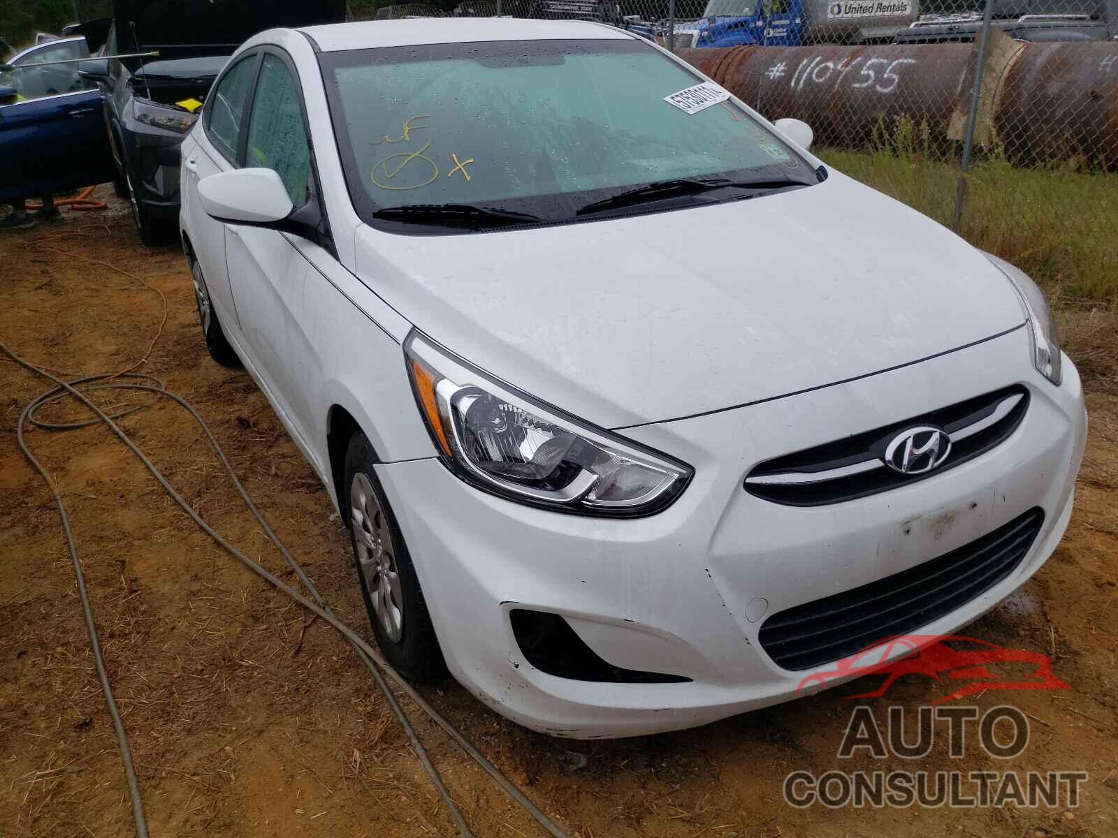 HYUNDAI ACCENT 2016 - KMHCT4AE8GU043182