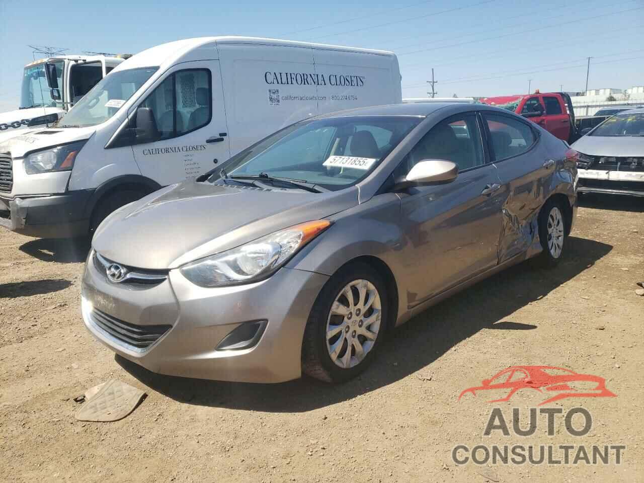 HYUNDAI ELANTRA 2011 - 5NPDH4AE0BH025594