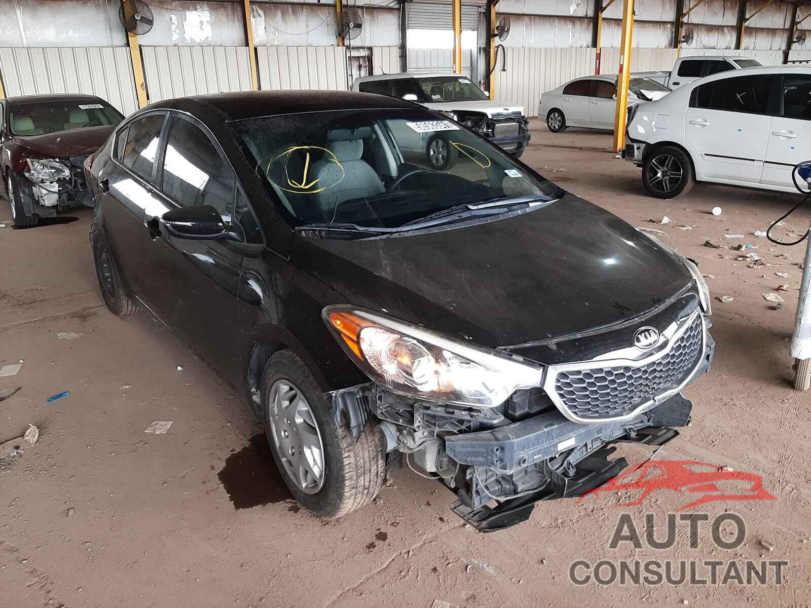 KIA FORTE 2016 - KNAFX4A64G5528120