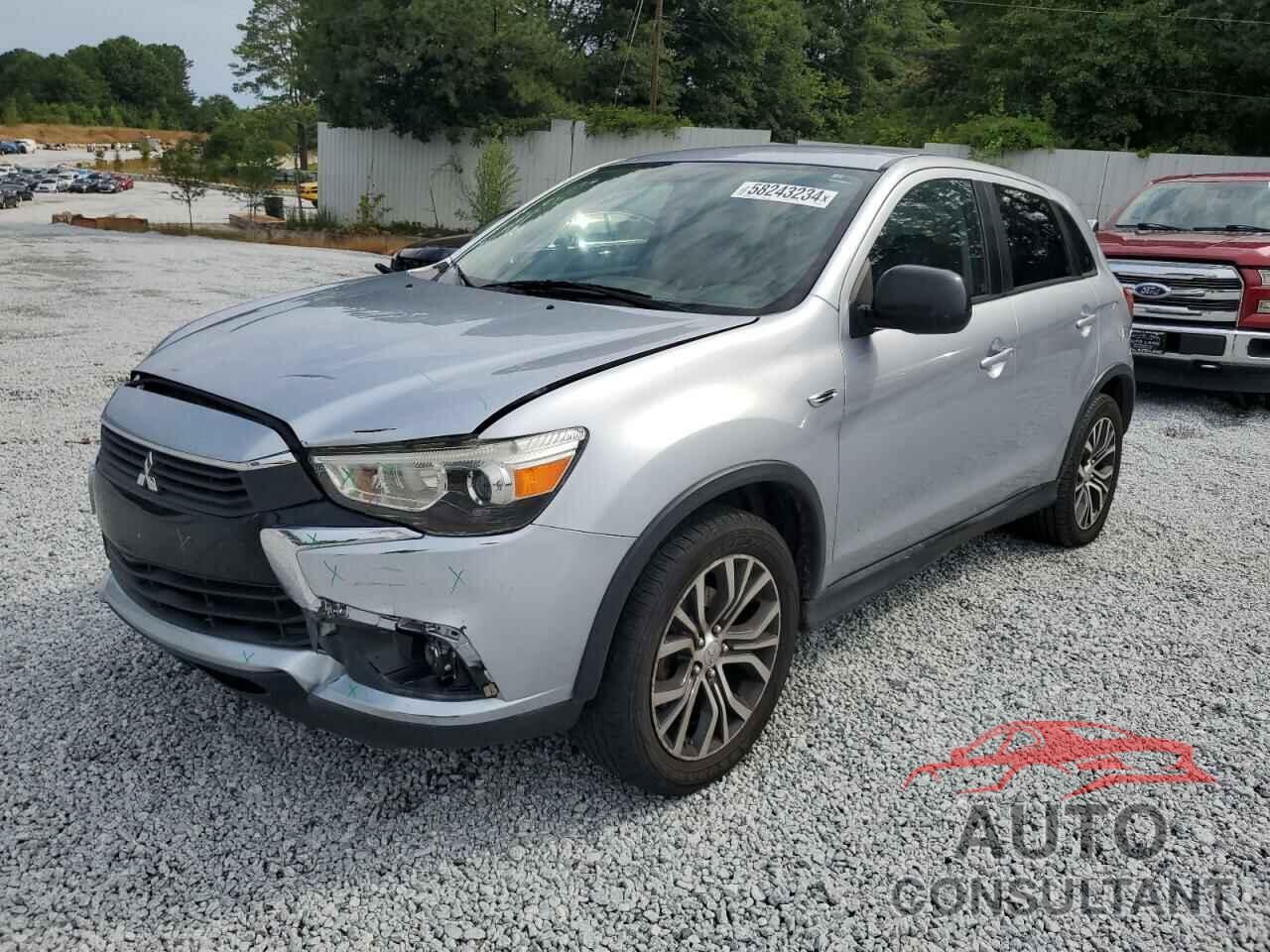 MITSUBISHI OUTLANDER 2017 - JA4AP3AU3HZ011983
