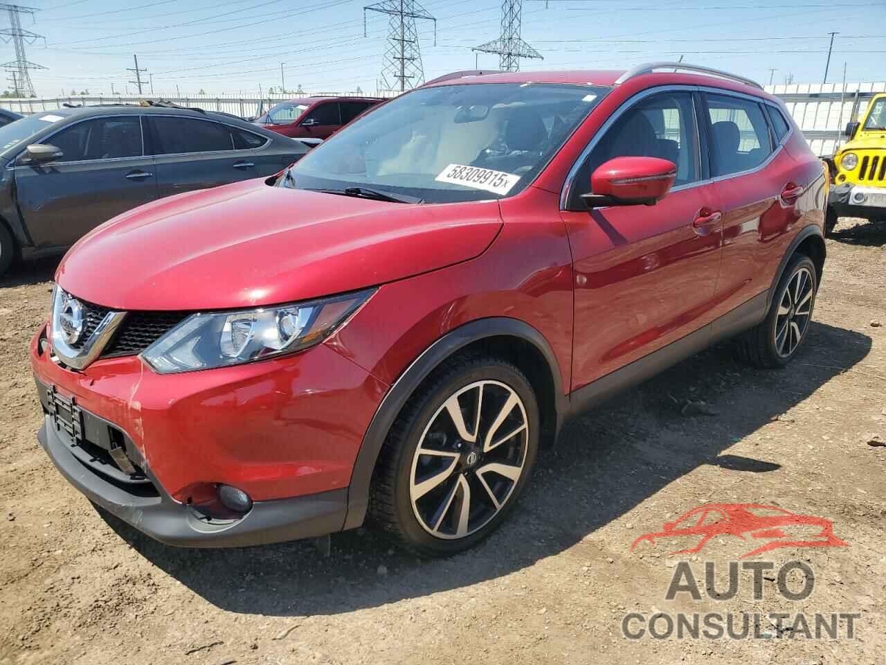 NISSAN ROGUE 2017 - JN1BJ1CRXHW125914