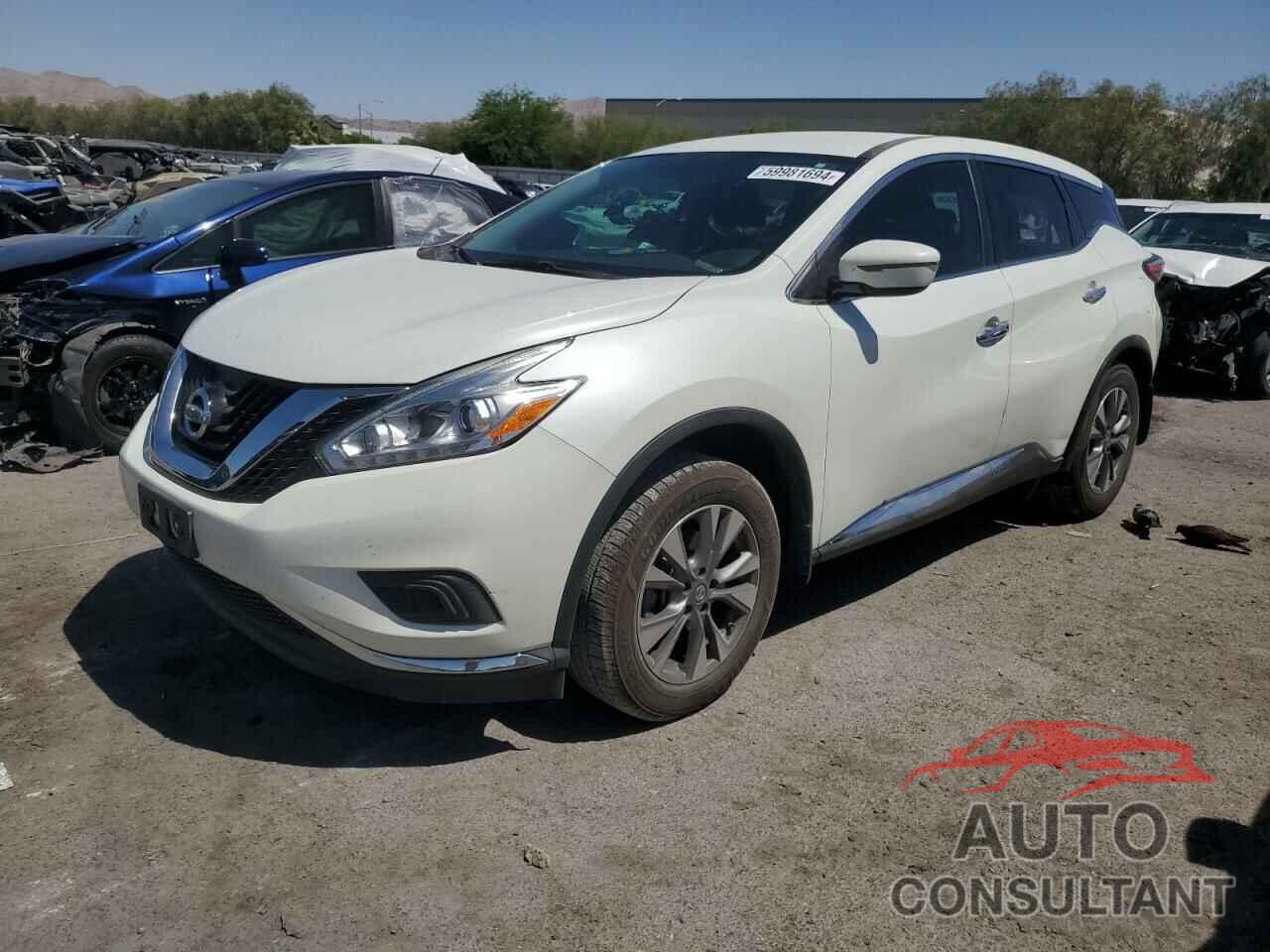 NISSAN MURANO 2016 - 5N1AZ2MG4GN155513