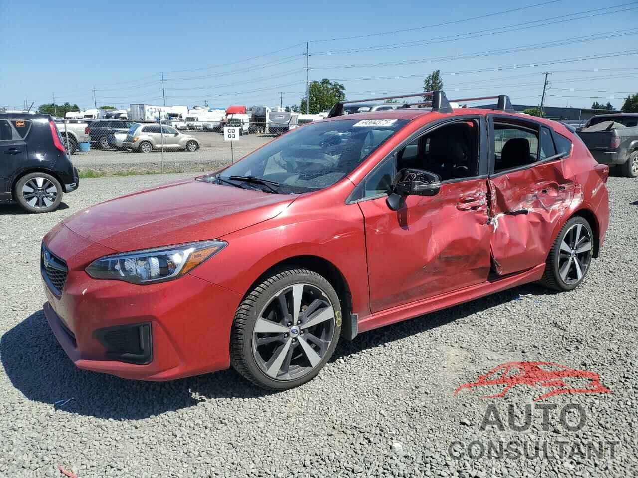 SUBARU IMPREZA 2018 - 4S3GTAK68J1744616