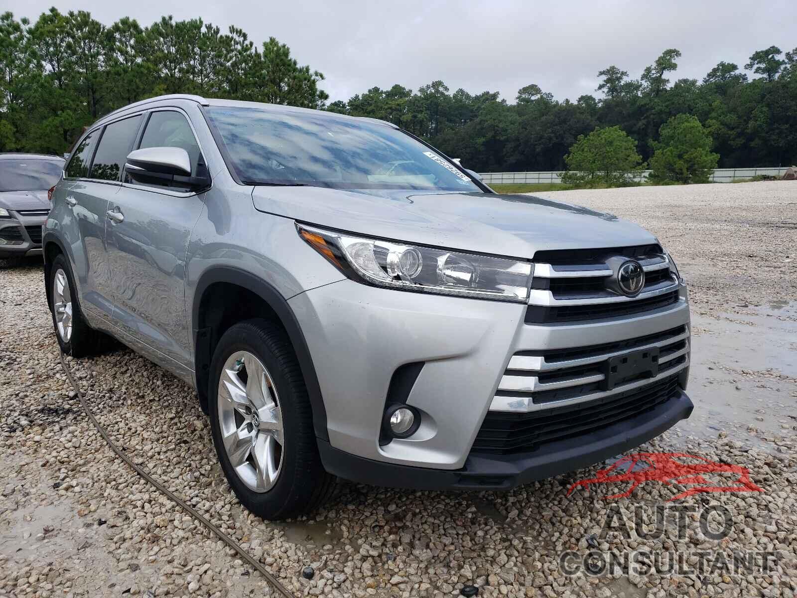 TOYOTA HIGHLANDER 2017 - 5TDDZRFH2HS436835