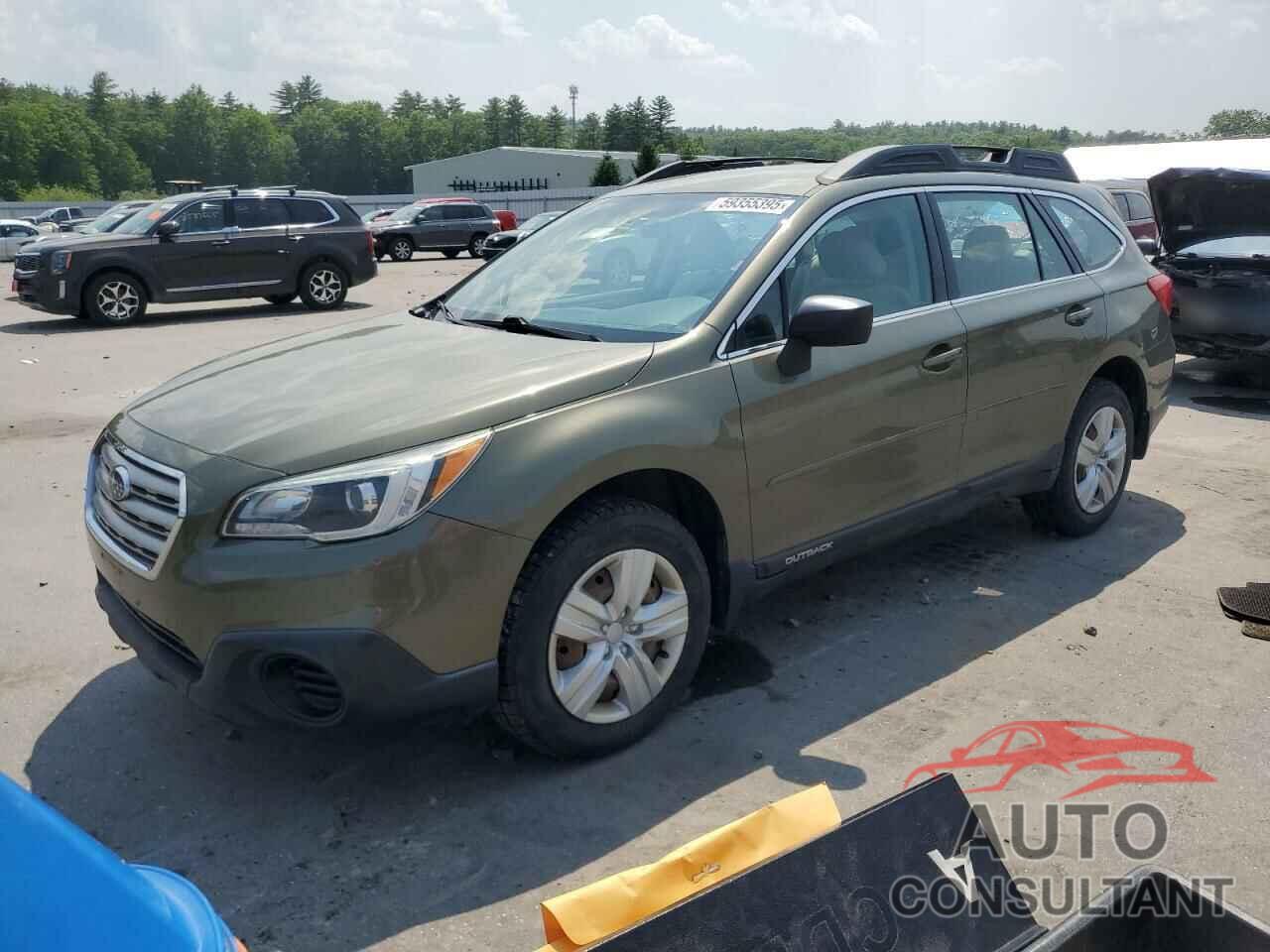SUBARU OUTBACK 2015 - 4S4BSAAC4F3216258