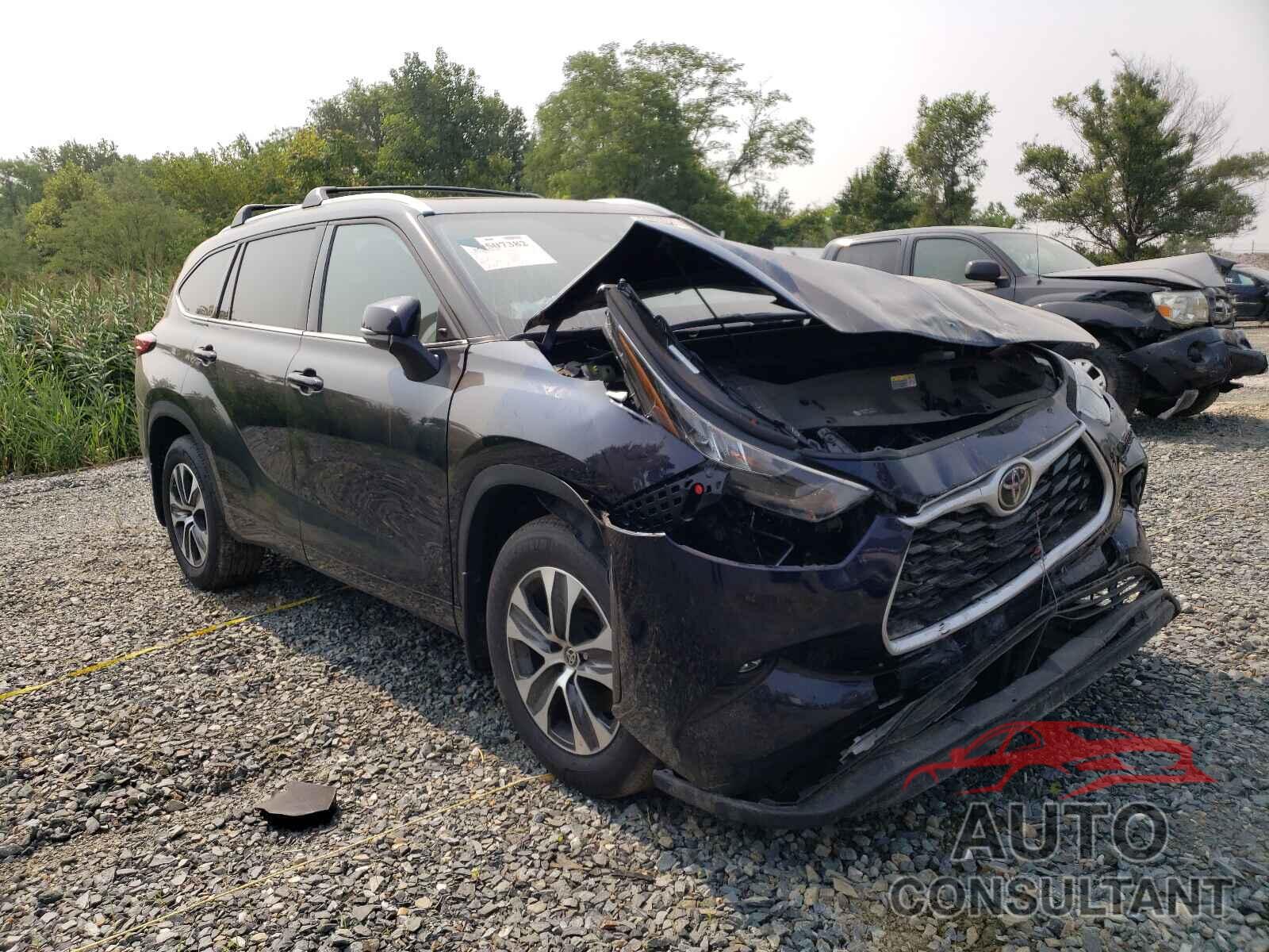 TOYOTA HIGHLANDER 2020 - 5TDHZRBHXLS520045