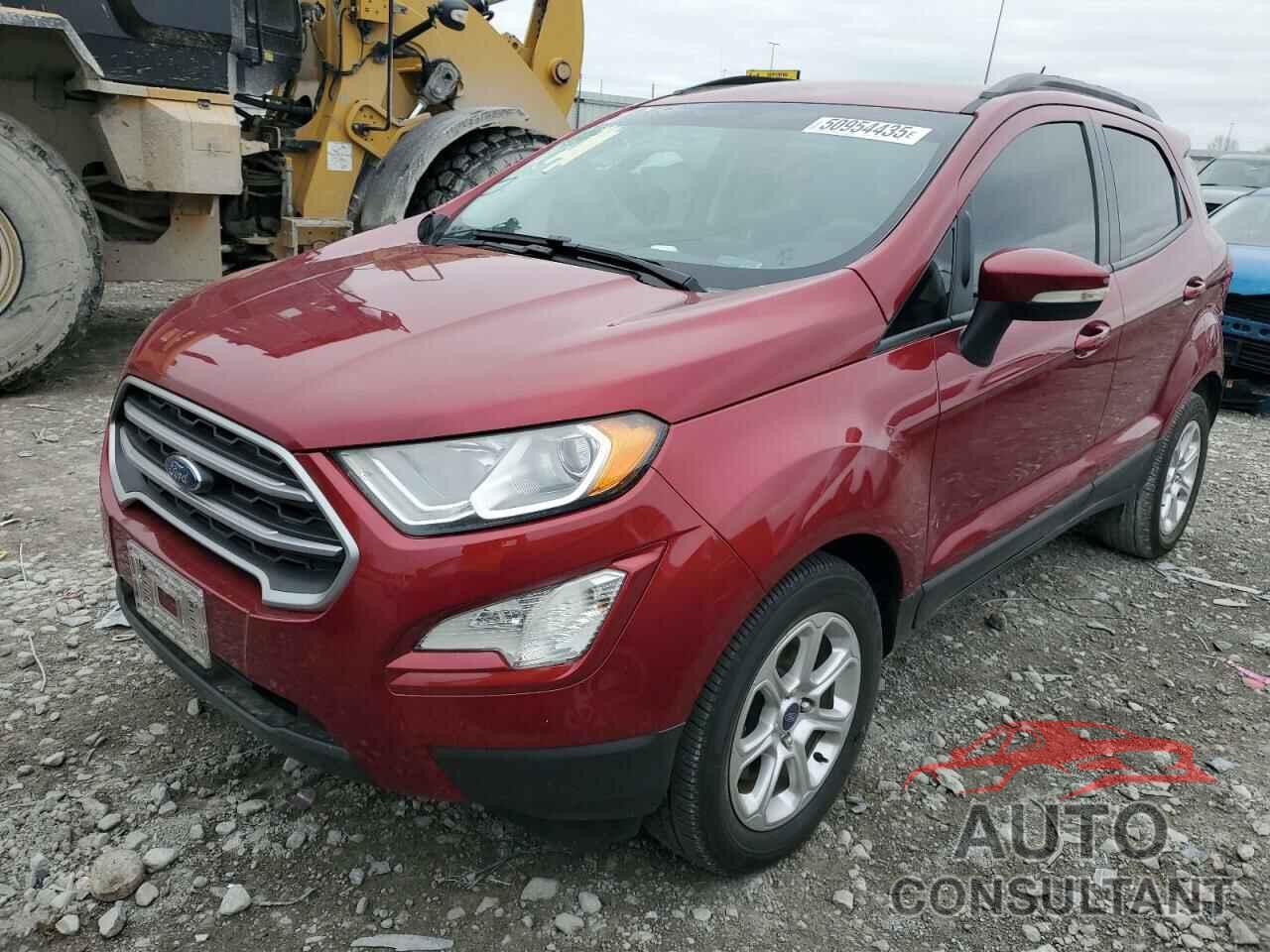 FORD ECOSPORT 2018 - MAJ3P1TE8JC217162