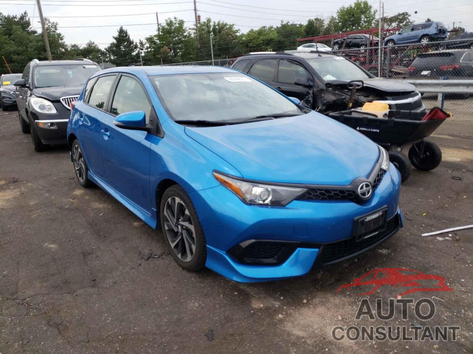 TOYOTA SCION 2016 - JTNKARJE9GJ502090