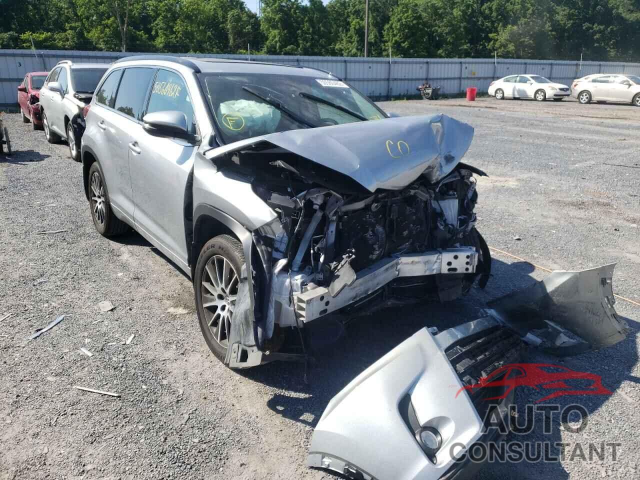 TOYOTA HIGHLANDER 2017 - 5TDJZRFH9HS377320