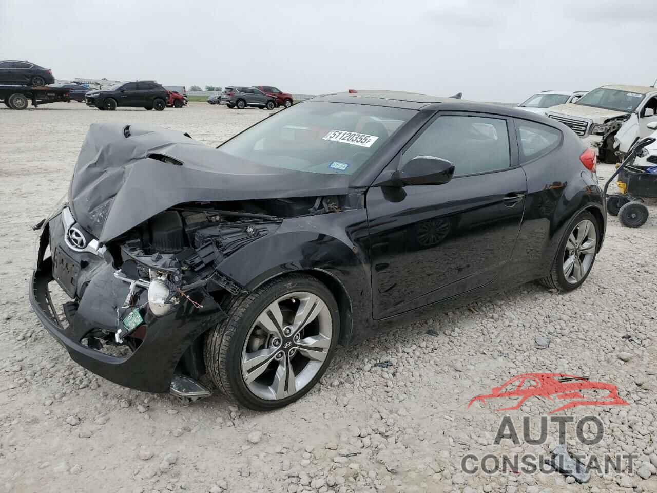 HYUNDAI VELOSTER 2013 - KMHTC6AD6DU151699