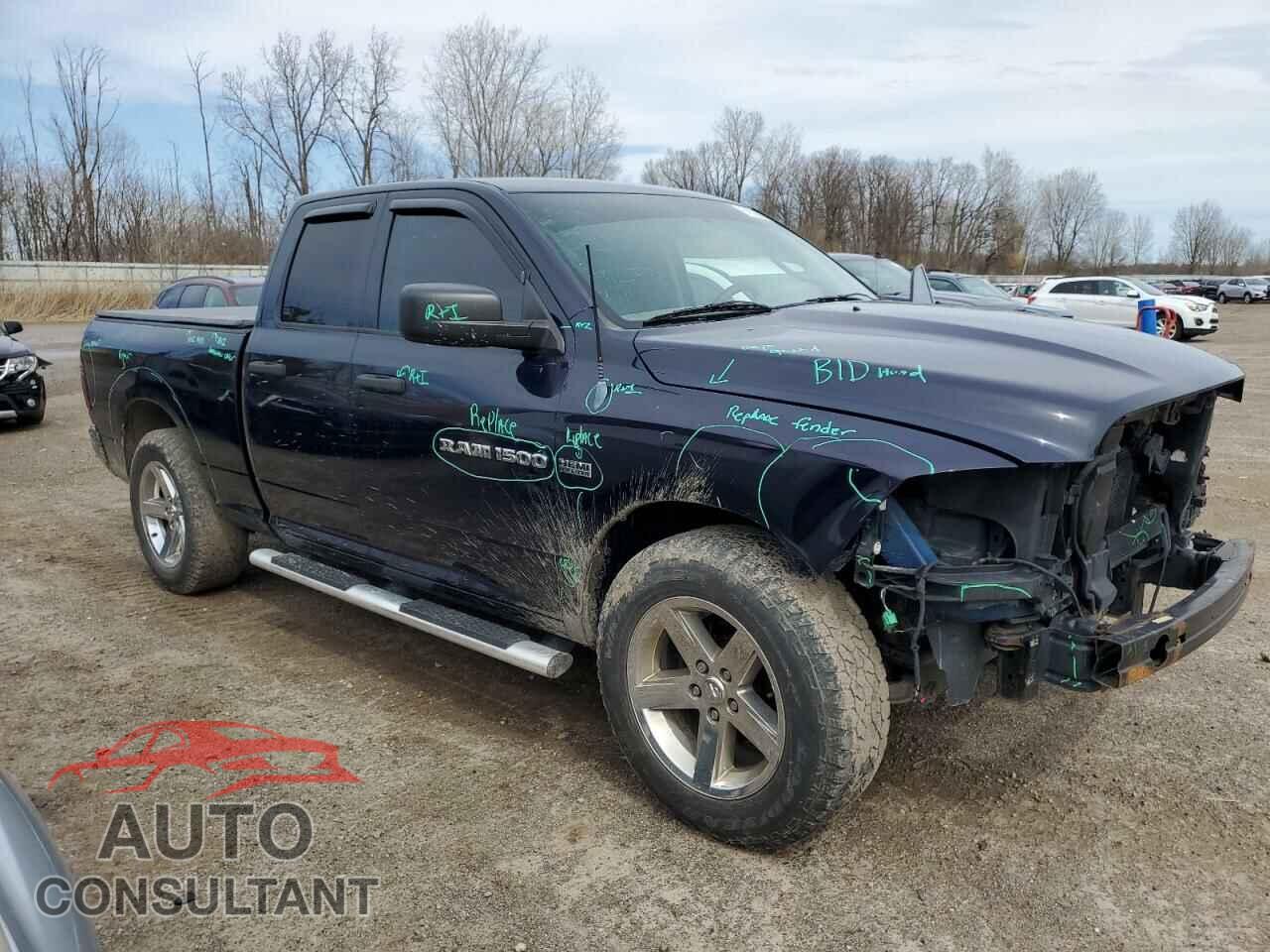 DODGE RAM 1500 2012 - 1C6RD7FT3CS342113