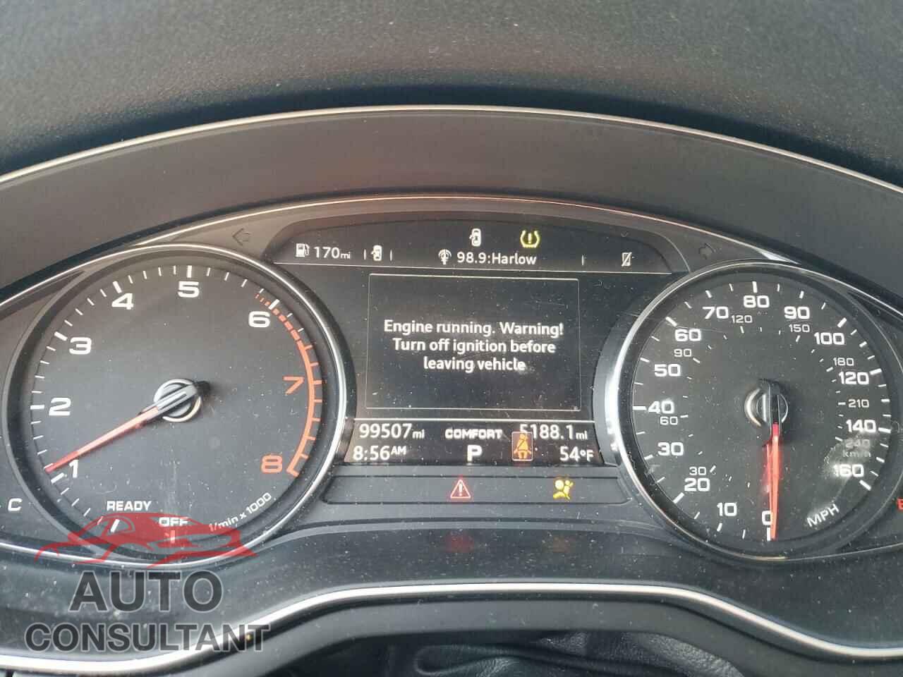 AUDI A4 2018 - WAUKMAF4XJA078548