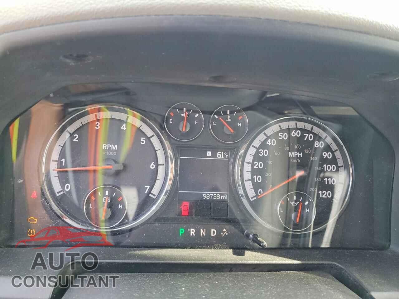 DODGE RAM 1500 2012 - 1C6RD6KT8CS306398