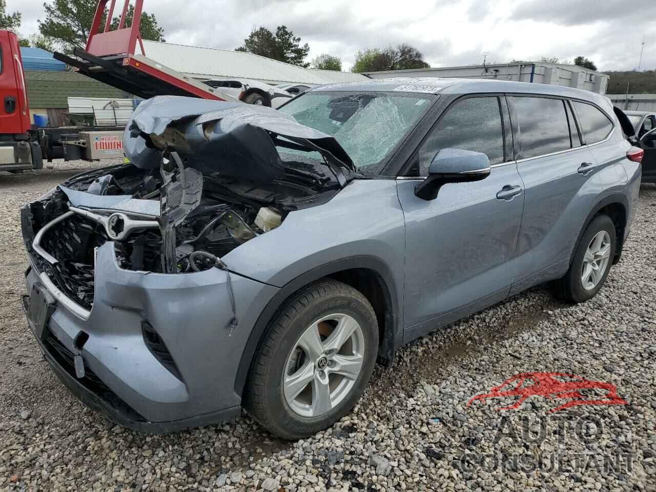 TOYOTA HIGHLANDER 2021 - 5TDBZRBH5MS086012
