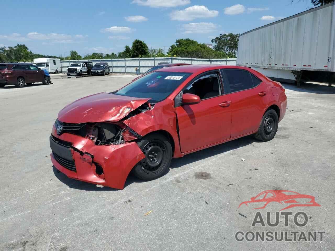 TOYOTA COROLLA 2016 - 2T1BURHE0GC625628