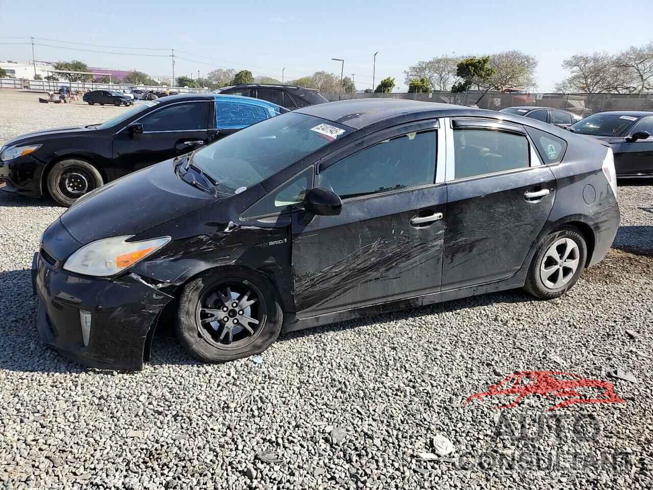 TOYOTA PRIUS 2012 - JTDKN3DU5C1550348