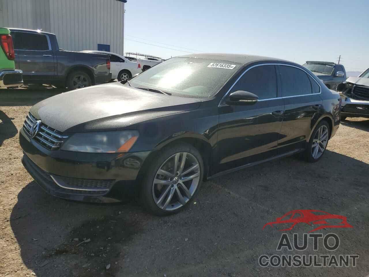 VOLKSWAGEN PASSAT 2012 - 1VWBN7A30CC096630