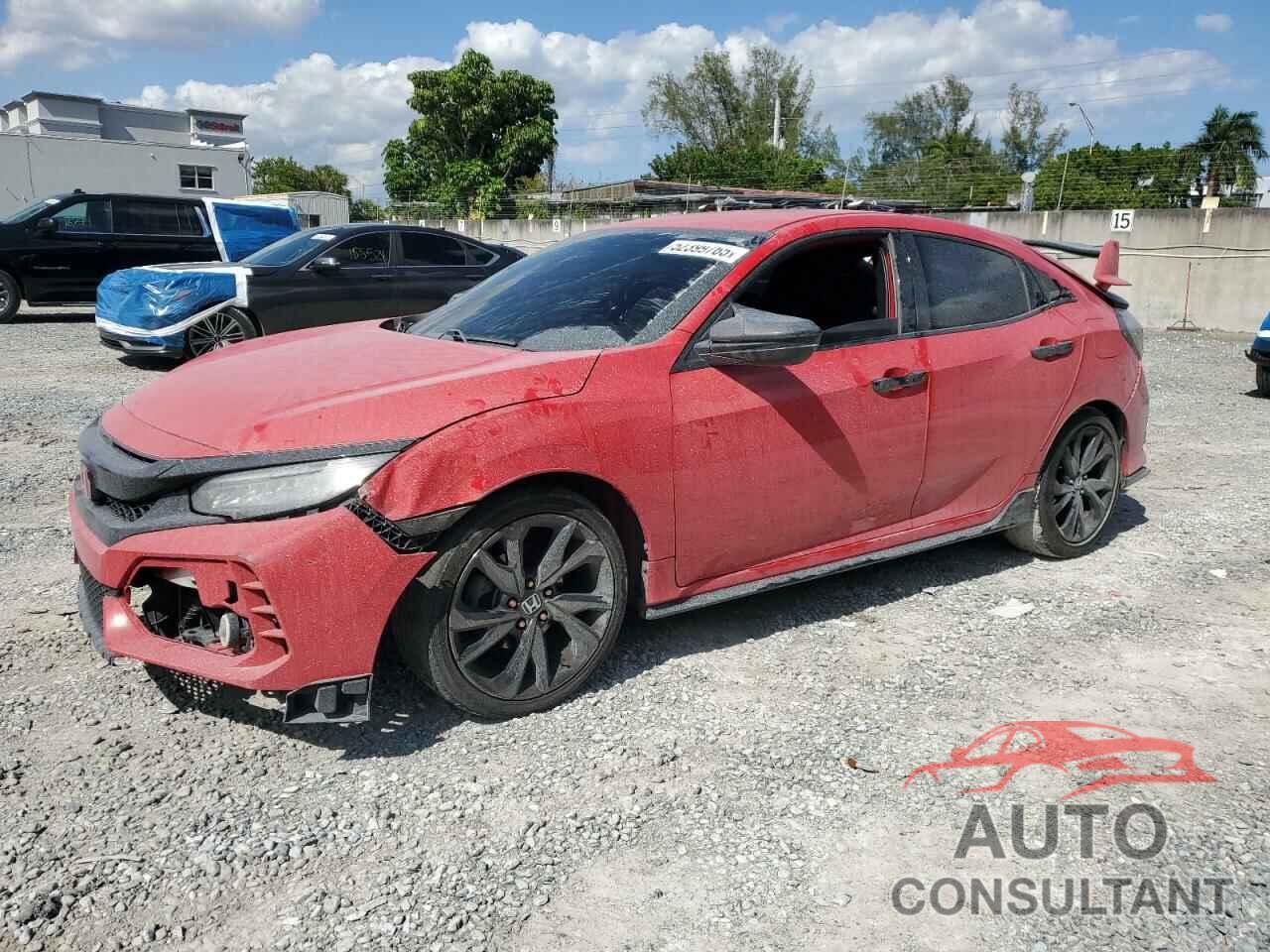 HONDA CIVIC 2017 - SHHFK7H41HU221235