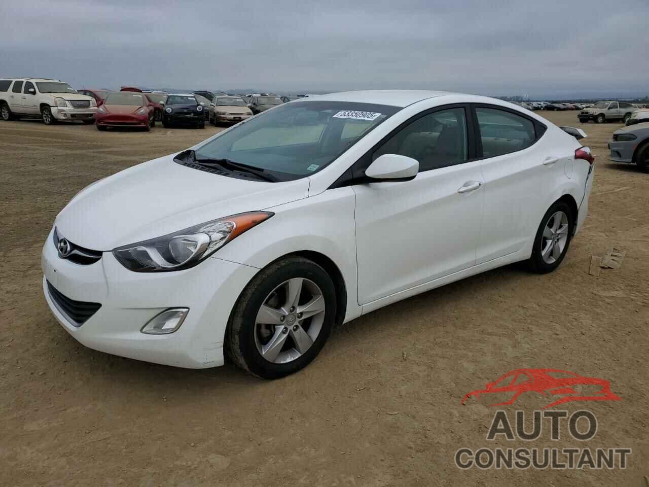 HYUNDAI ELANTRA 2013 - 5NPDH4AE2DH205601