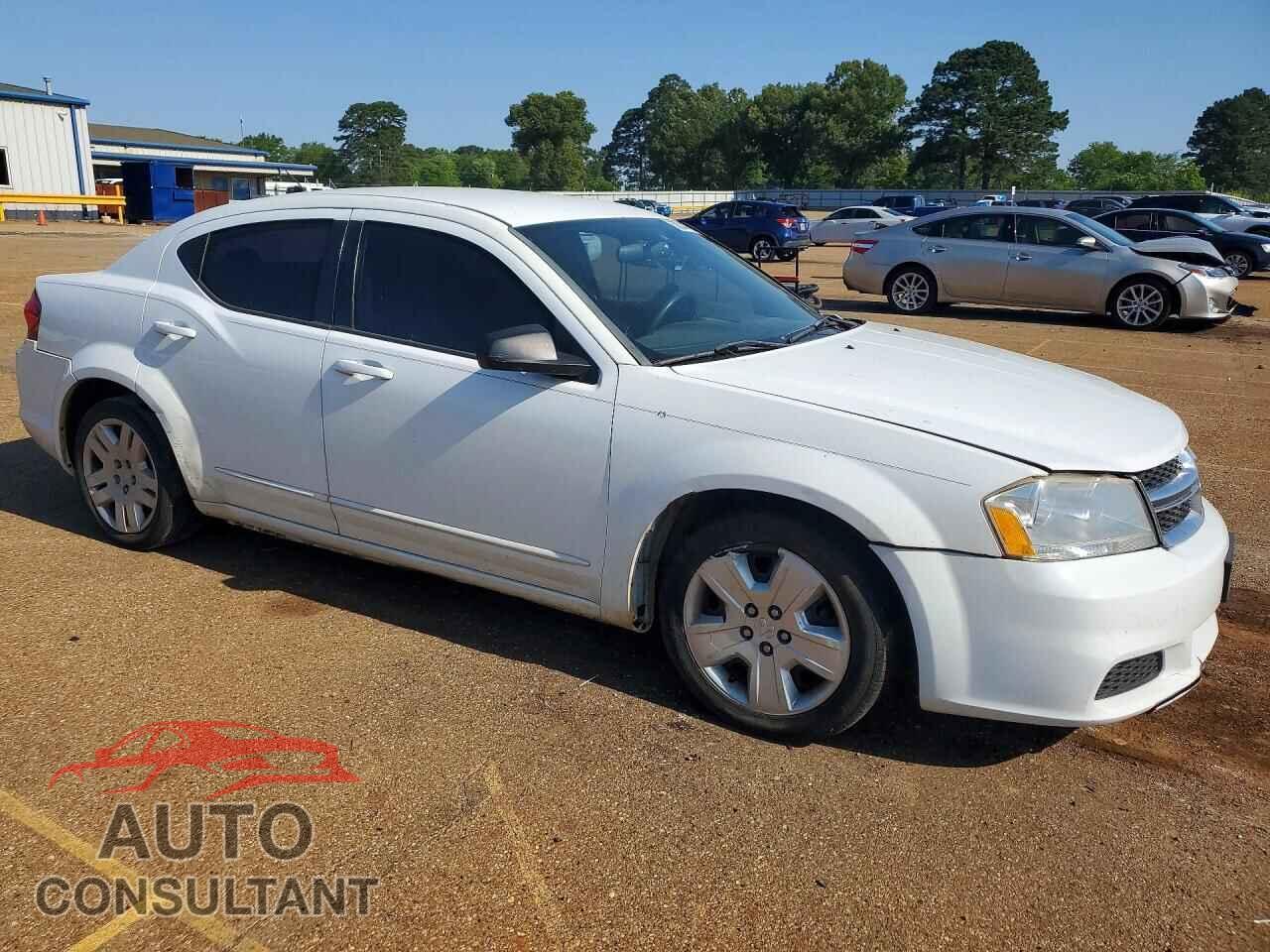 DODGE AVENGER 2012 - 1C3CDZAB9CN323254