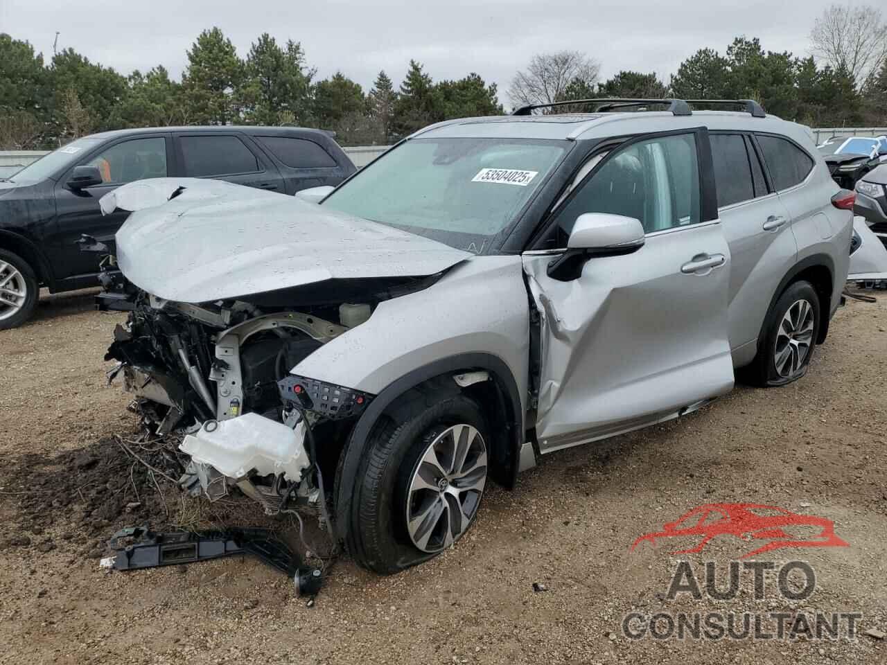 TOYOTA HIGHLANDER 2022 - 5TDGZRBH7NS200180