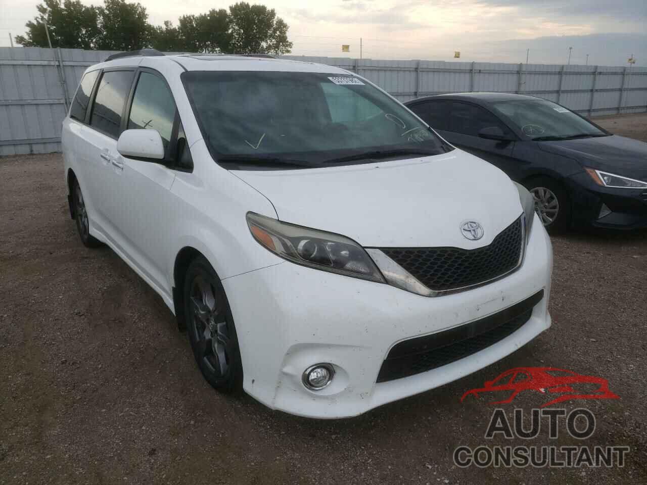 TOYOTA SIENNA 2017 - 5TDXZ3DC3HS776450