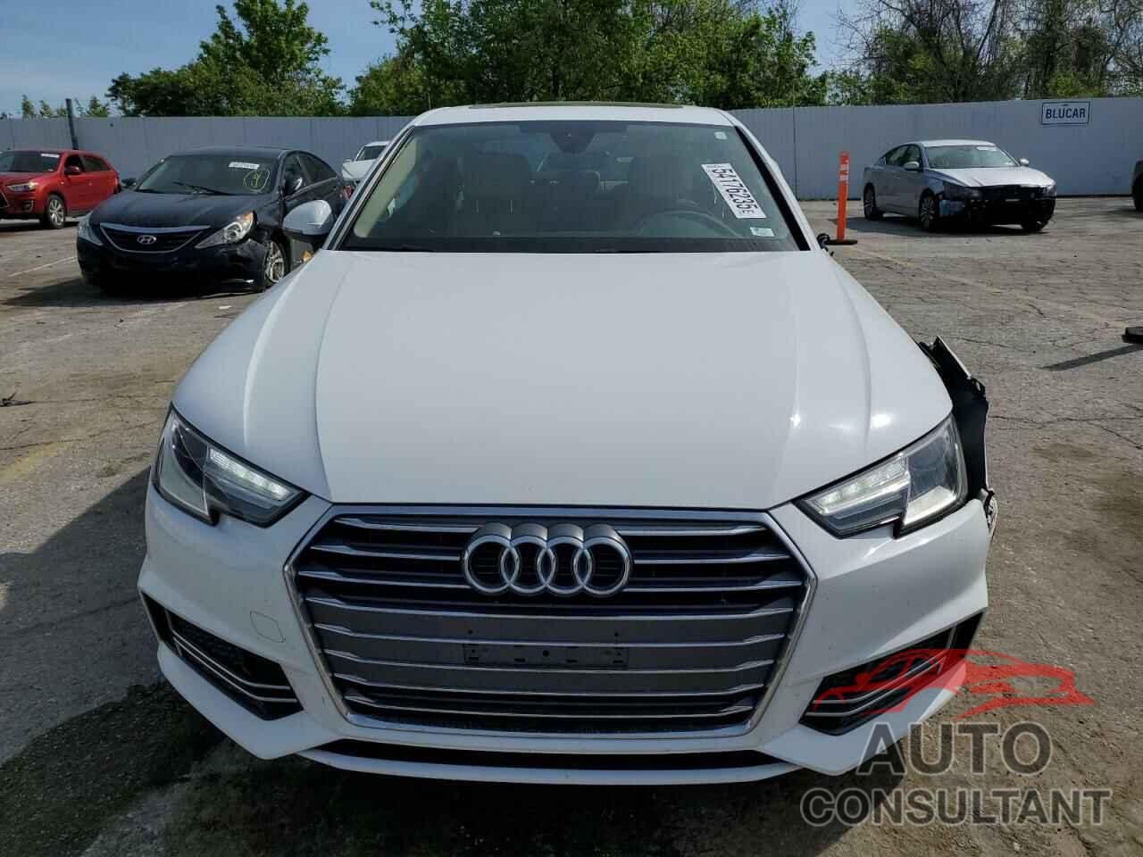 AUDI A4 2018 - WAUKMAF40JA125148