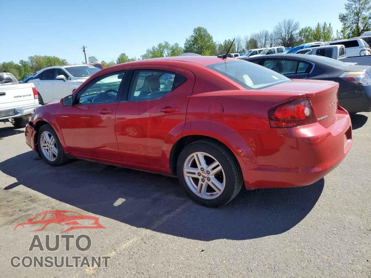 DODGE AVENGER 2012 - 1C3CDZCB2CN314313