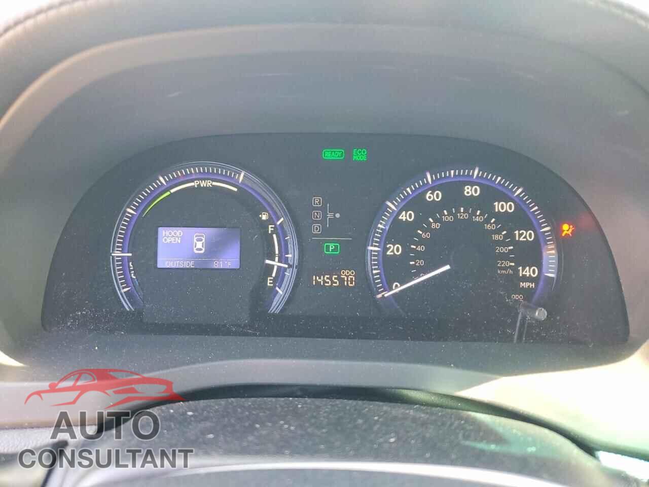 LEXUS HS 2010 - JTHBB1BA6A2021356