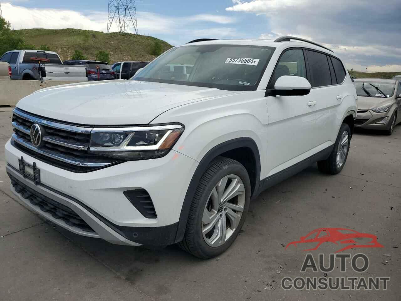 VOLKSWAGEN ATLAS 2021 - 1V2KP2CA9MC528613