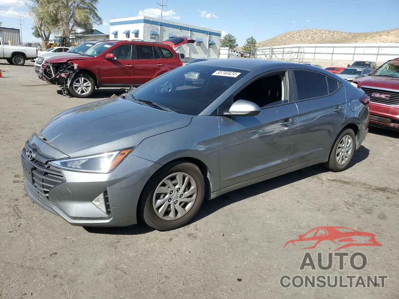 HYUNDAI ELANTRA 2019 - KMHD74LF0KU758173