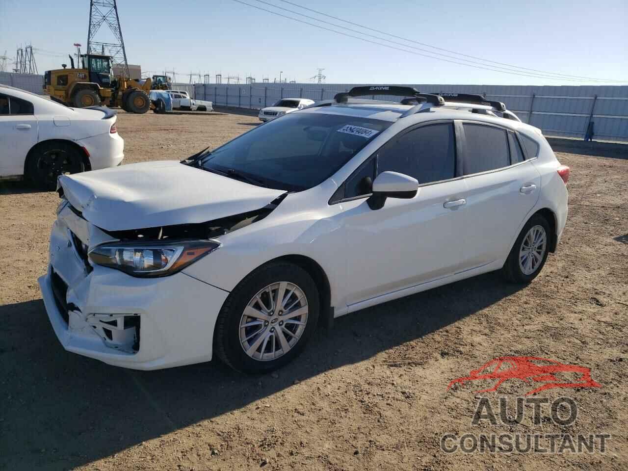 SUBARU IMPREZA 2018 - 4S3GTAB60J3738541