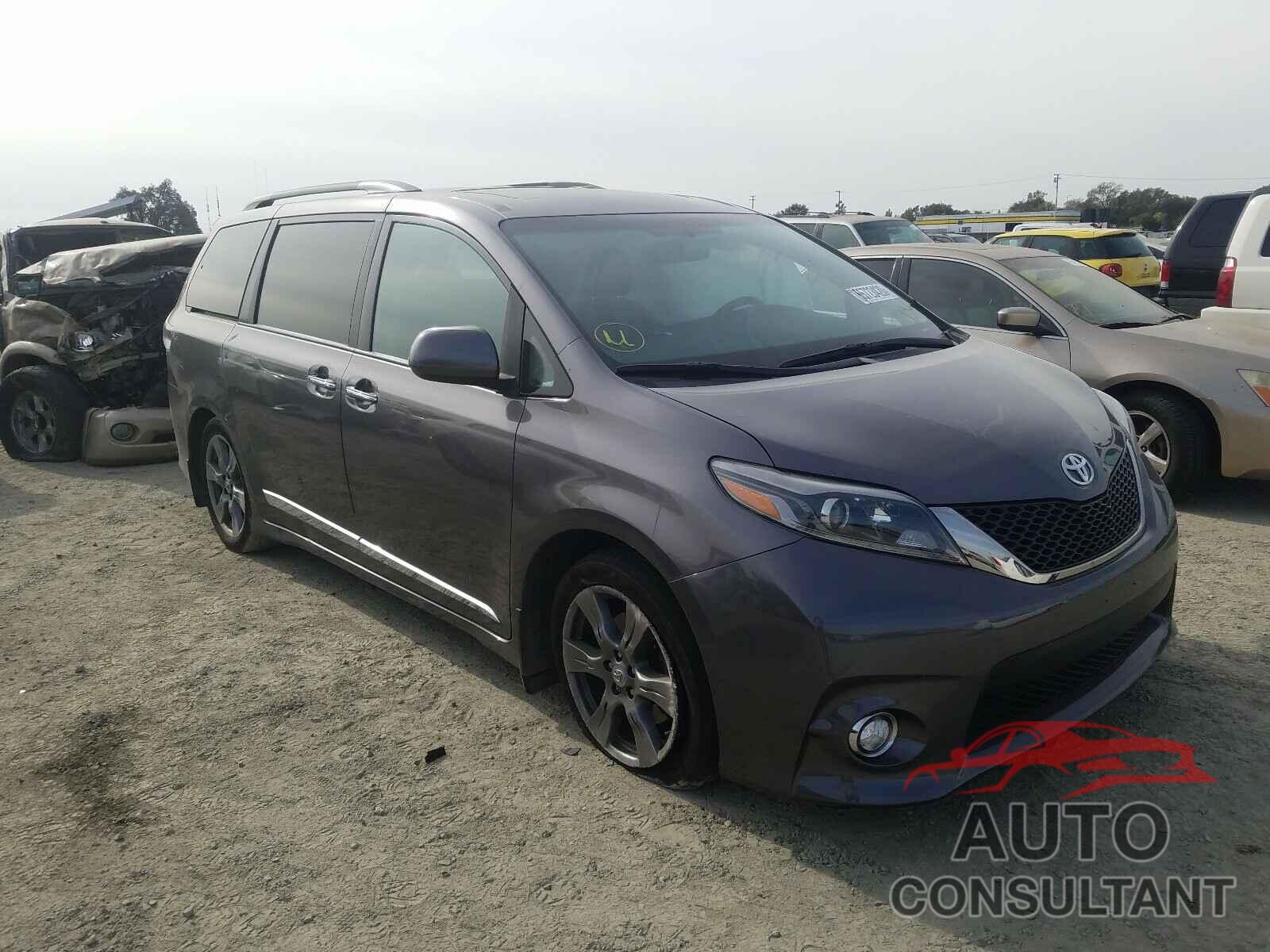 TOYOTA SIENNA 2017 - 5TDXZ3DC1HS865210