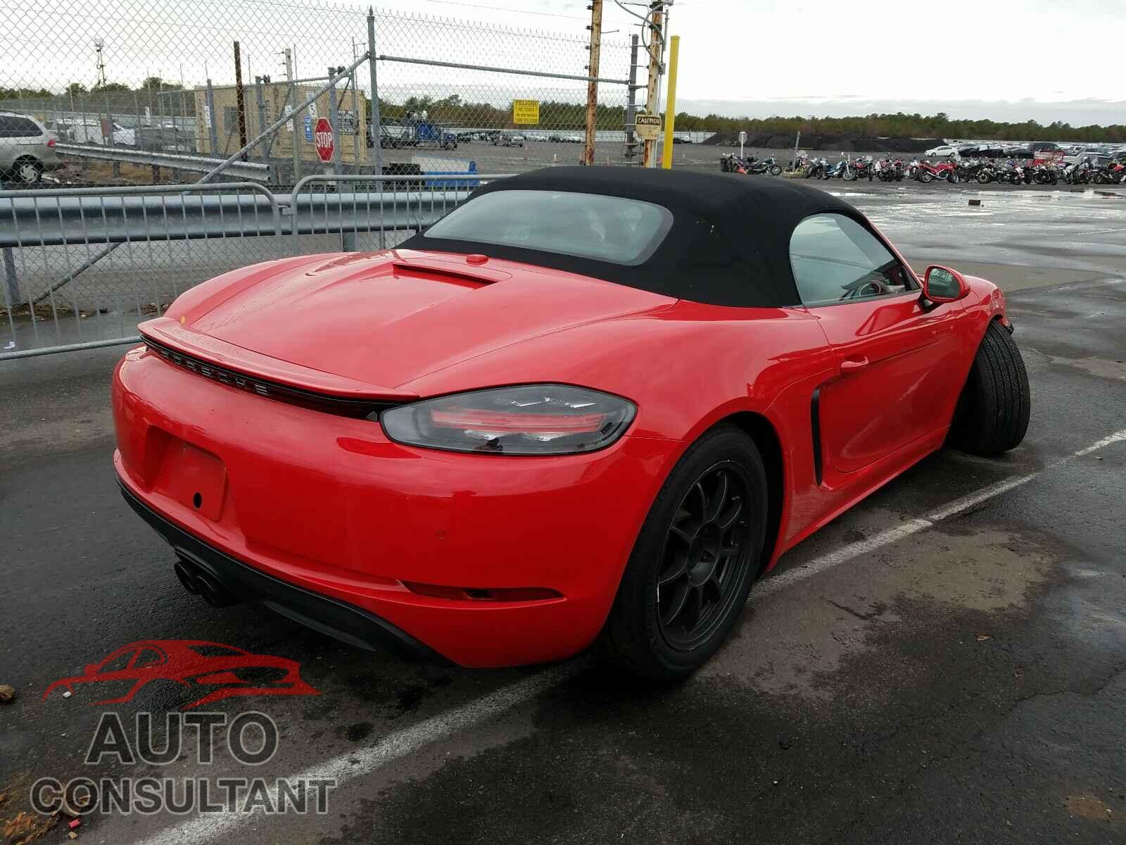 PORSCHE BOXSTER 2017 - WP0CA2A84HS221613