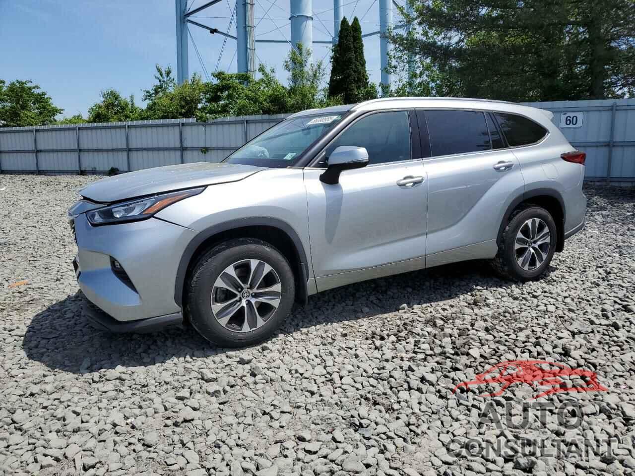 TOYOTA HIGHLANDER 2020 - 5TDHZRBH9LS506413